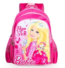 2016 Beau Dessin Animé Barbie Princesse Sacs D’école Pour Filles Enfants Enfants Sac À Dos Cartable Mochila Infantil