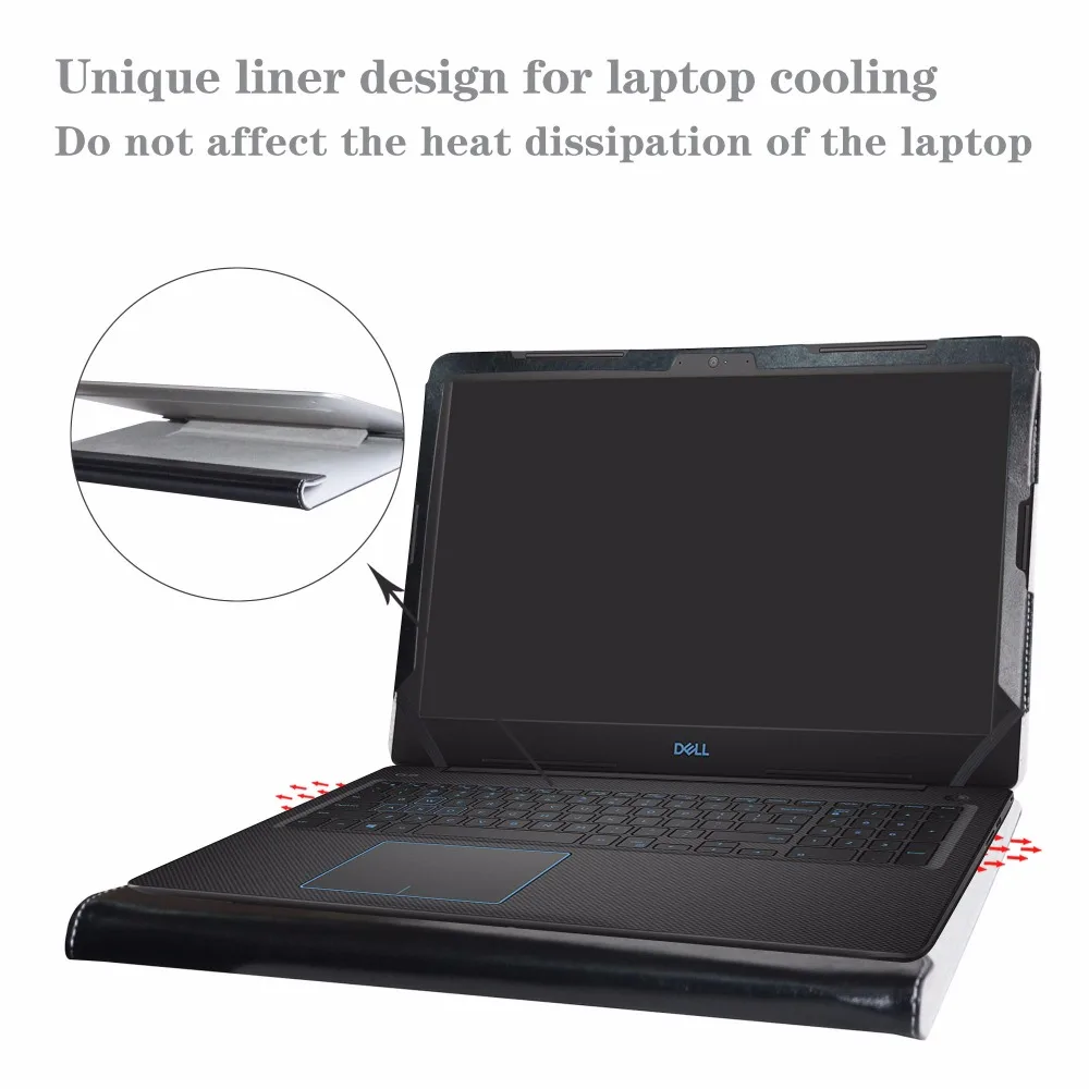 Защитный чехол Alapmk для ноутбука 15," Dell G3 3579 G3579-5941BLK [не подходит для других моделей]