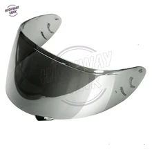 Chrome Motorcycle Helmet Visor Lens Full Face Shield Case for SHOEI CW1 CW-1 X-12 XR-1100 Qwest X-Spirit 2 X12 Visor Mask