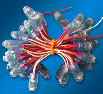 

12mm diameter led single color nodes;through-hole node;DC5V;epoxy resin filled