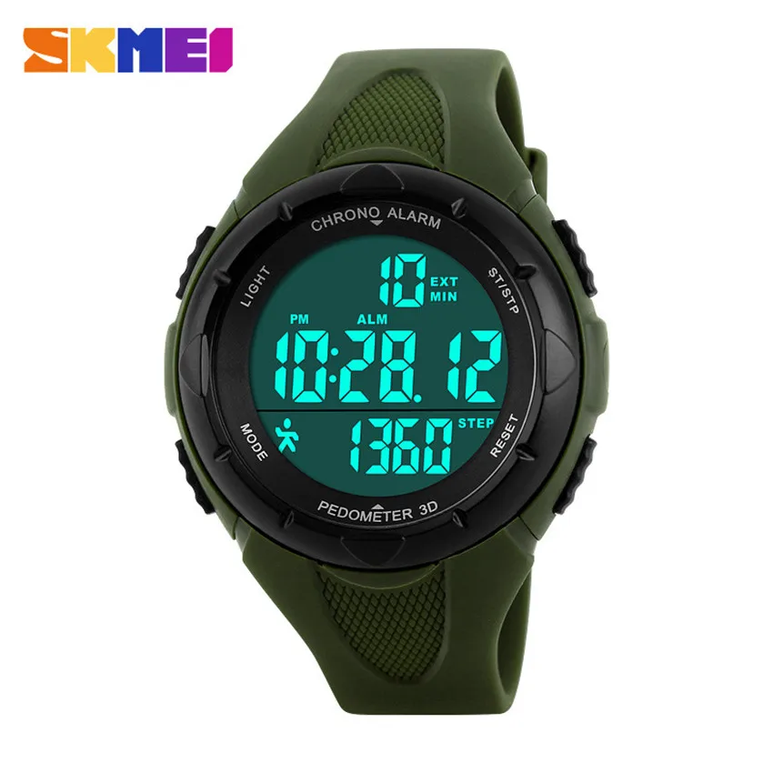 Women Watches Ladies SKMEI 3D Pedometer LED Digital Watch Girls Fashion Casual Clock Outdoor Sports Wristwatches montre femme