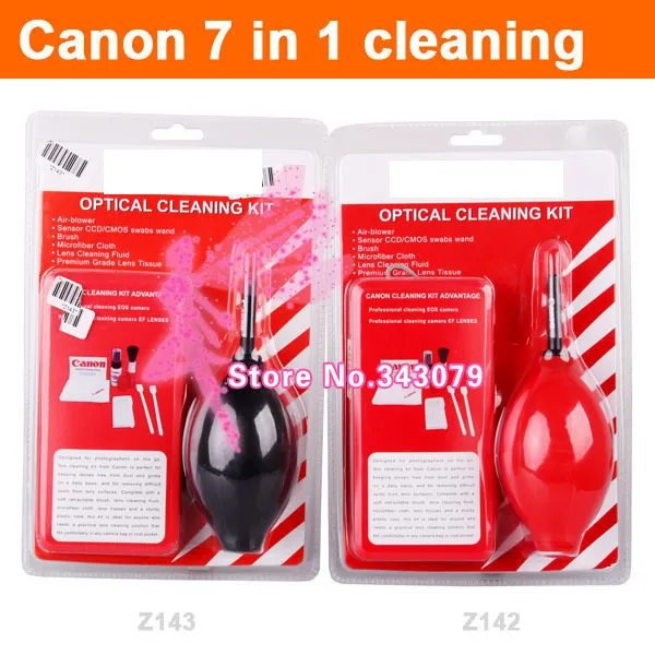 7 in 1 Optical Pro Lens Cleaning Kit for Canon Nikon Pentax Sony