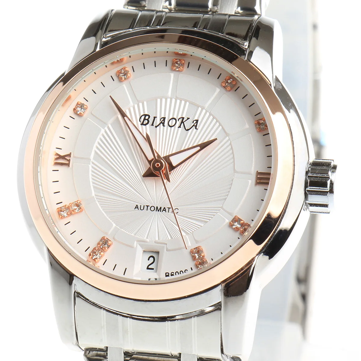 BIAOKA Brand New Fashion Gold Watch Stylish Steel font b women b font Clock Classic font