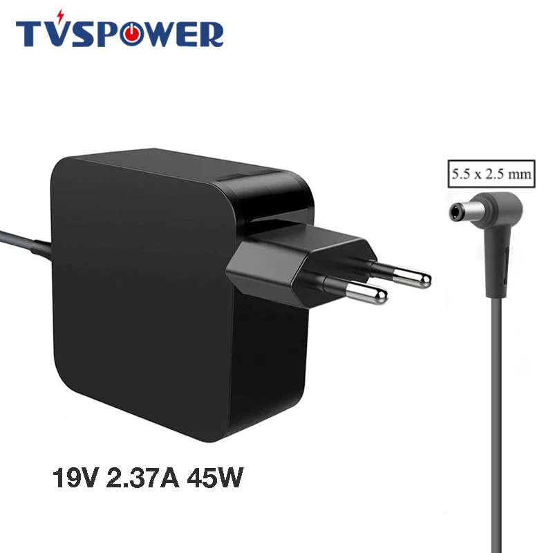 

19V 2.37A 45W 5.5*2.5mm For Asus Laptop AC Adapter Power Charger For ASUS A52F X450 X450L X451C X550V X501LA X550C X551CA X555