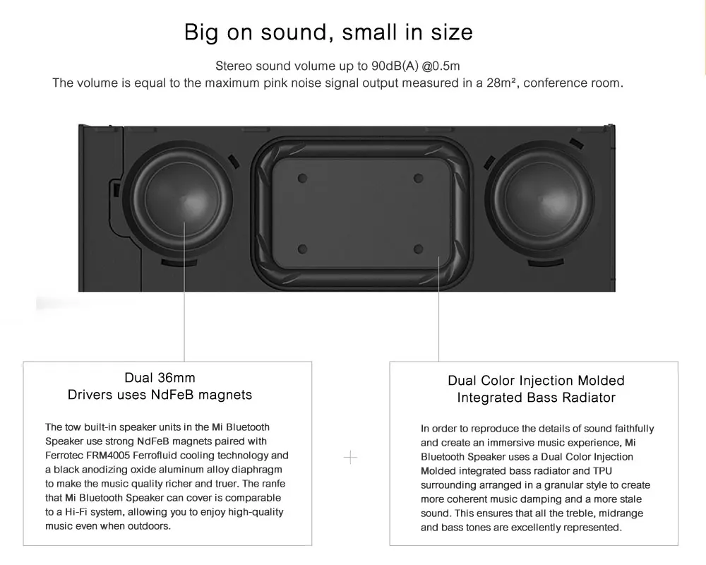 Original Xiaomi Mi Bluetooth Speaker Stereo Wireless Mini Portable Bluetooth Speakers Music MP3 Player Support Handsfree TF Card ok (5)