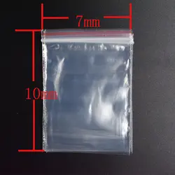 FLTMRH прозрачный Саше молния самозапечатывающийся Z замок на молнии пластиковые пакеты чистый мешок с застежкой толщина упаковки ювелирных