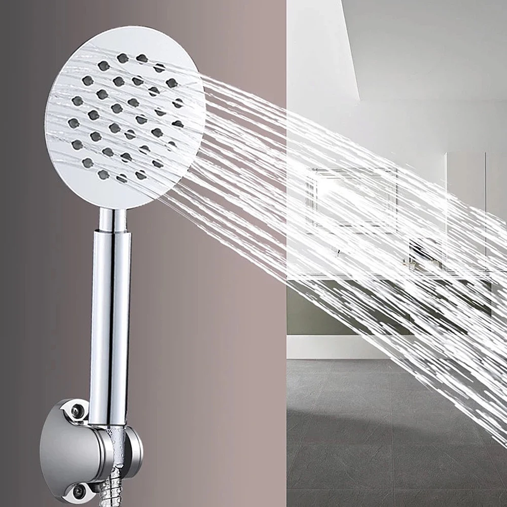 

Large Function Chrome Bath Shower Head Handset Handheld Anti-limescale Universal Hot Sale dropshipping