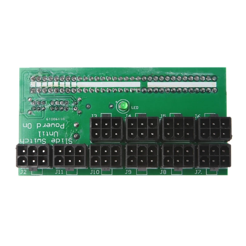 DPS-1200FB / QB 6 Pin A Power Supply Breakout Board Adapter For Ethereum Mining DPS-1200FB / QB 6 Pin A Power Supply Breakout Board Adapter For Ethereum Mining