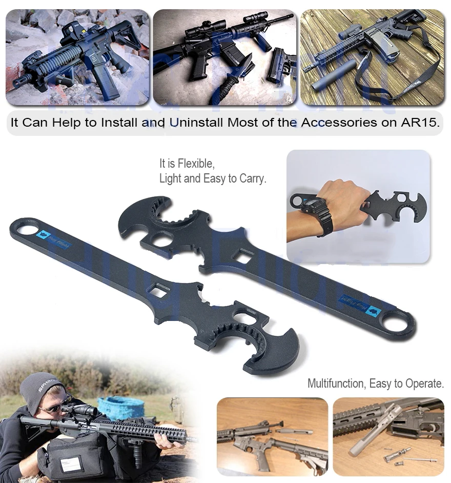 Модель 15/4 комбинированный ключ сверхмощный мульти инструмент аксессуаров на AR 15 для венгтинга