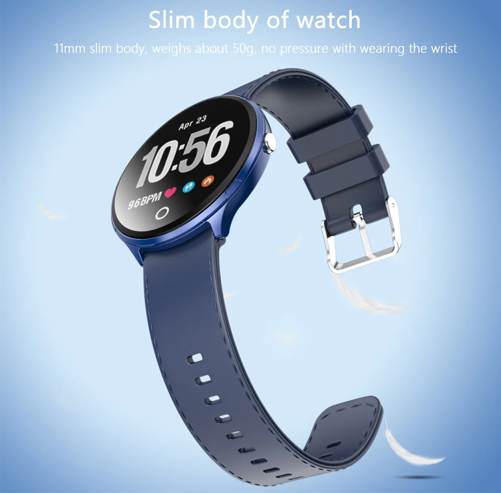 Смарт-часы V12, IP67, водонепроницаемые, для здоровья, gps, спортивные, пульсометр, Bluetooth, умные часы, 1,3 дюймов, Смарт-часы для мужчин и женщин, для IOS, Android