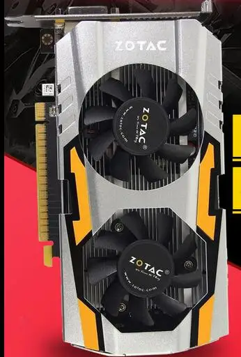 Used graphics card for ZOTAC GTX650-1GD5 PCI-E 3.0 DVI + HDMI 128bit DDR5 1024MB