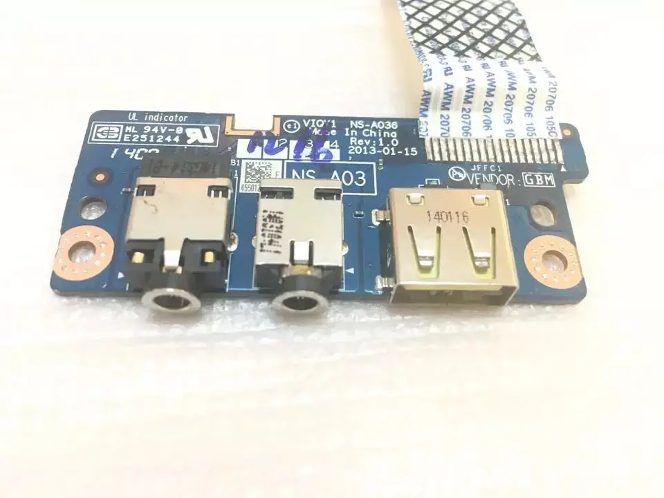 Для Y500 Y510P USB небольшая плата аудио NS-A036 usb доска | Компьютеры и офис