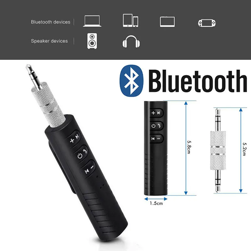 Vehemo Lavalier FM аудио автомобильный Bluetooth приемник Hands Free автомобильный комплект портативный Bluetooth AUX адаптеры громкой связи