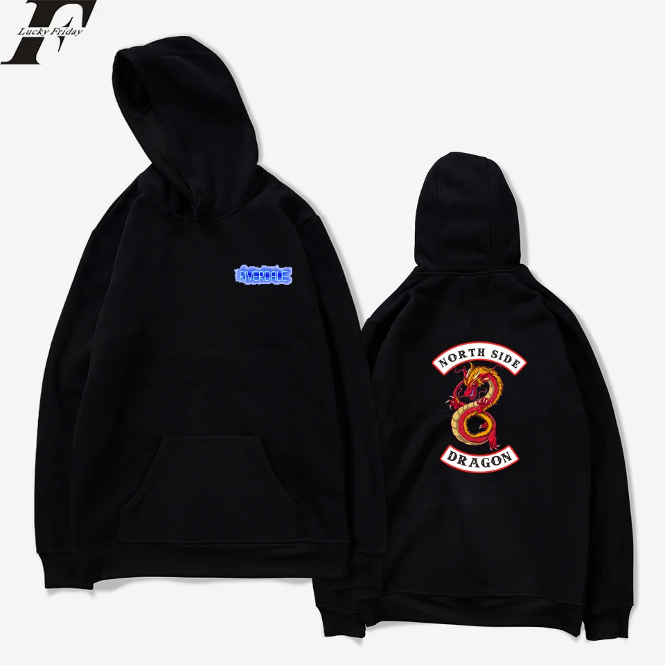 

LUCKYFRIDAYF Riverdale Spring Hit TV Plays Women Sweatshirts Hoodies Funny Harajuku Casual Hoodie Men/Women Printing Clothes