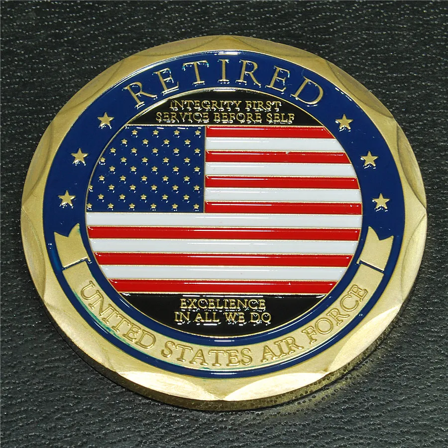 Новая наградная монета ВВС США,, 1 шт./партия