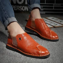 Хороший Пояса из натуральной кожи Обувь Для мужчин теплые зимние Мужская обувь мода осень Для мужчин повседневная обувь Высокое качество Туфли под платье мужские лоферы