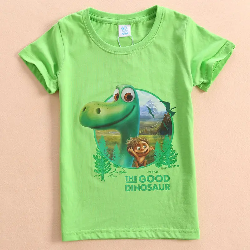 2016 Summer The Good Dinosaur Boys T Shirt Cotton Children The Good