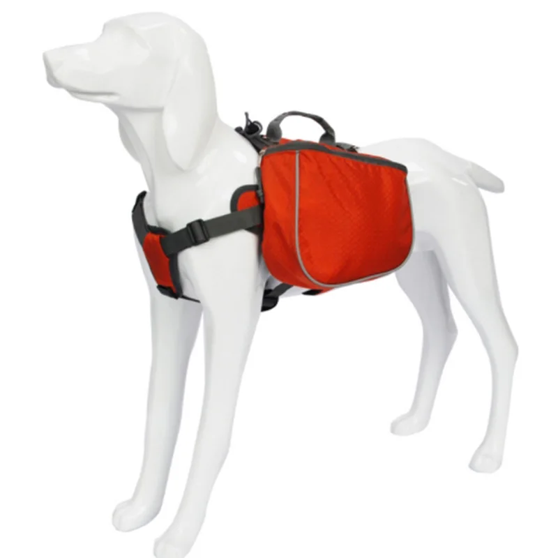 

Pet Dog Backpack Carriers & Bags For Medium Large Dogs Harness Reflective Outdoor Camping Waterproof Breathable Dog Product