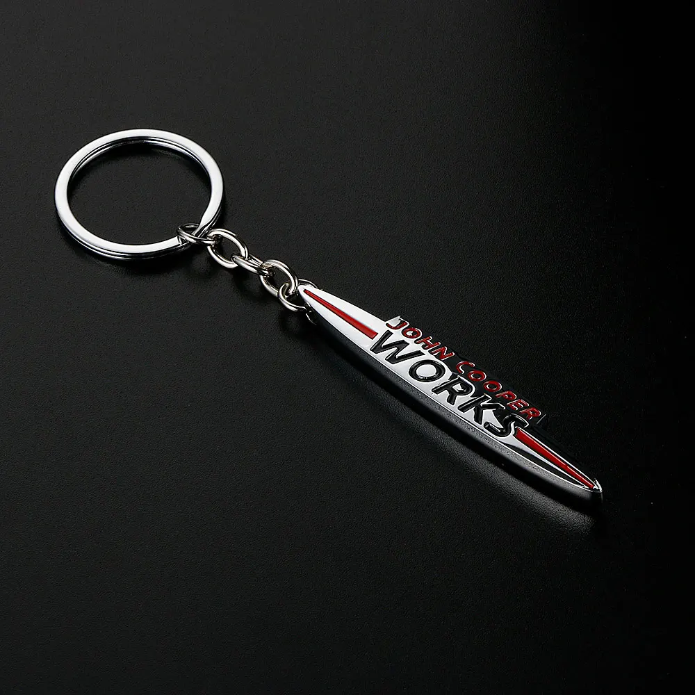 

Car stying Metal Auto Car Key Chain Keychain Keyring Key Ring For Mini Cooper Clubman Countryman R50 R55 R56 R59 R60 R61 F56 F55
