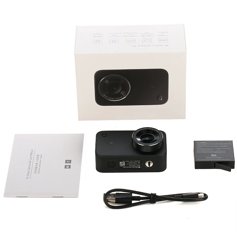 Международная версия Xiao mi jia Экшн камера 4K HD Ambarella A12S75 sony IMX317 WiFi 2 4