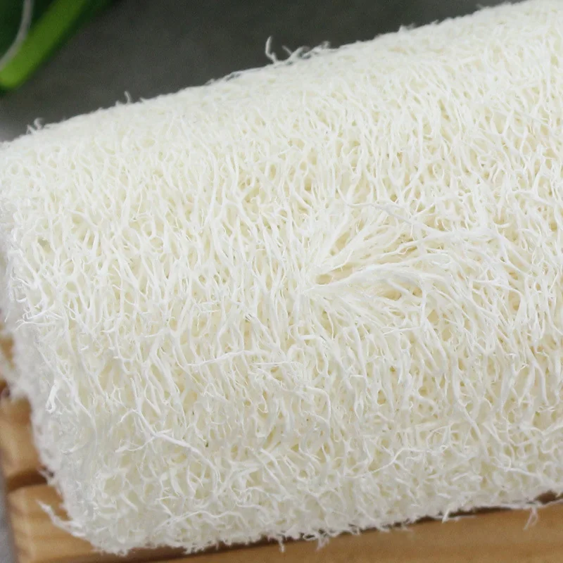 Комплект из 3 предметов натуральной люфы Luffa Loofa Ванна Душ Губка спа тела скруббер