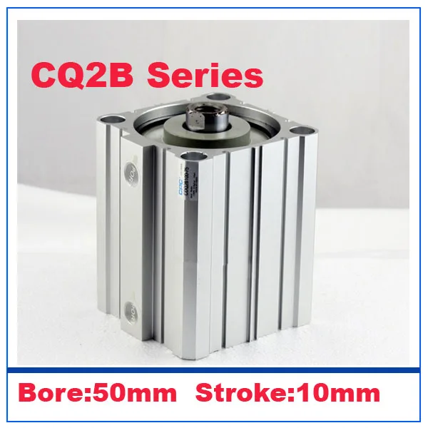 SMC Type CQ2B50-10D bore 50mm stroke 10mm Double Acting single rod Pneumatic Compact Cylinder high quality | Обустройство дома