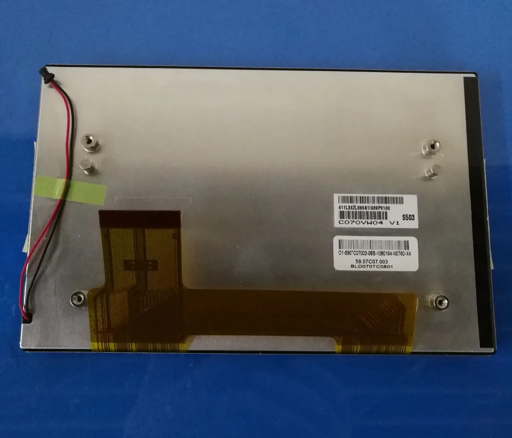 Новый оригинальный 7 ''дюймов C070VW04 V1 V7 ЖК-дисплей Промышленный экран