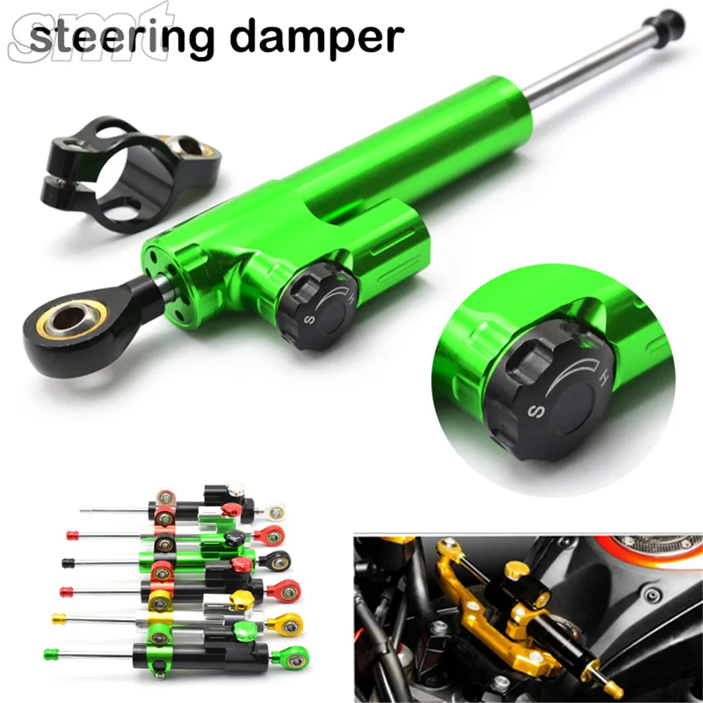 Universal Motorcycle CNC Damper Steering Stabilizer Damper Linear