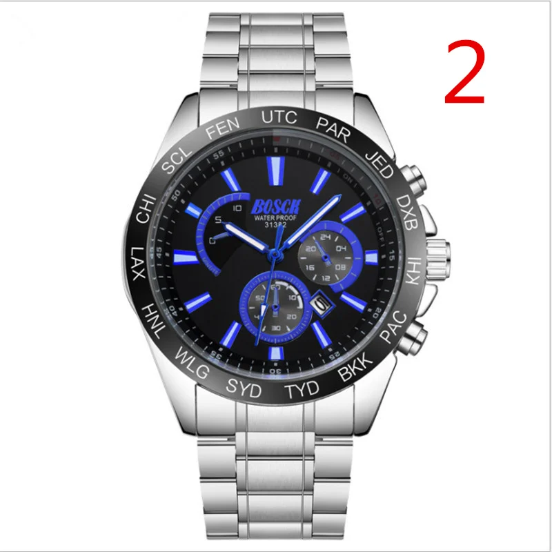 

In 2019, new men quartz watch, high-quality outdoor sports men's wristwatch strap, fashion business 99