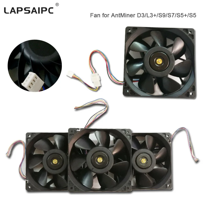 Miner fan for S9 S7 S5 d3 L3