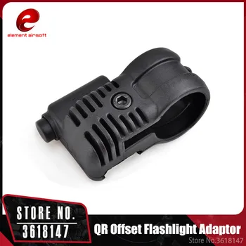 

Element QR 25.4mm Scope Airsoft Flashlight Ring Mount for 20mm RIS Rail Hunting Tactical Hunting Light Accessories EX407