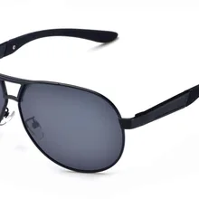 Мужские поляризованные солнцезащитные очки из алюминиево-магниевого сплава с защитой от уф400 лучей для спорта и вождения