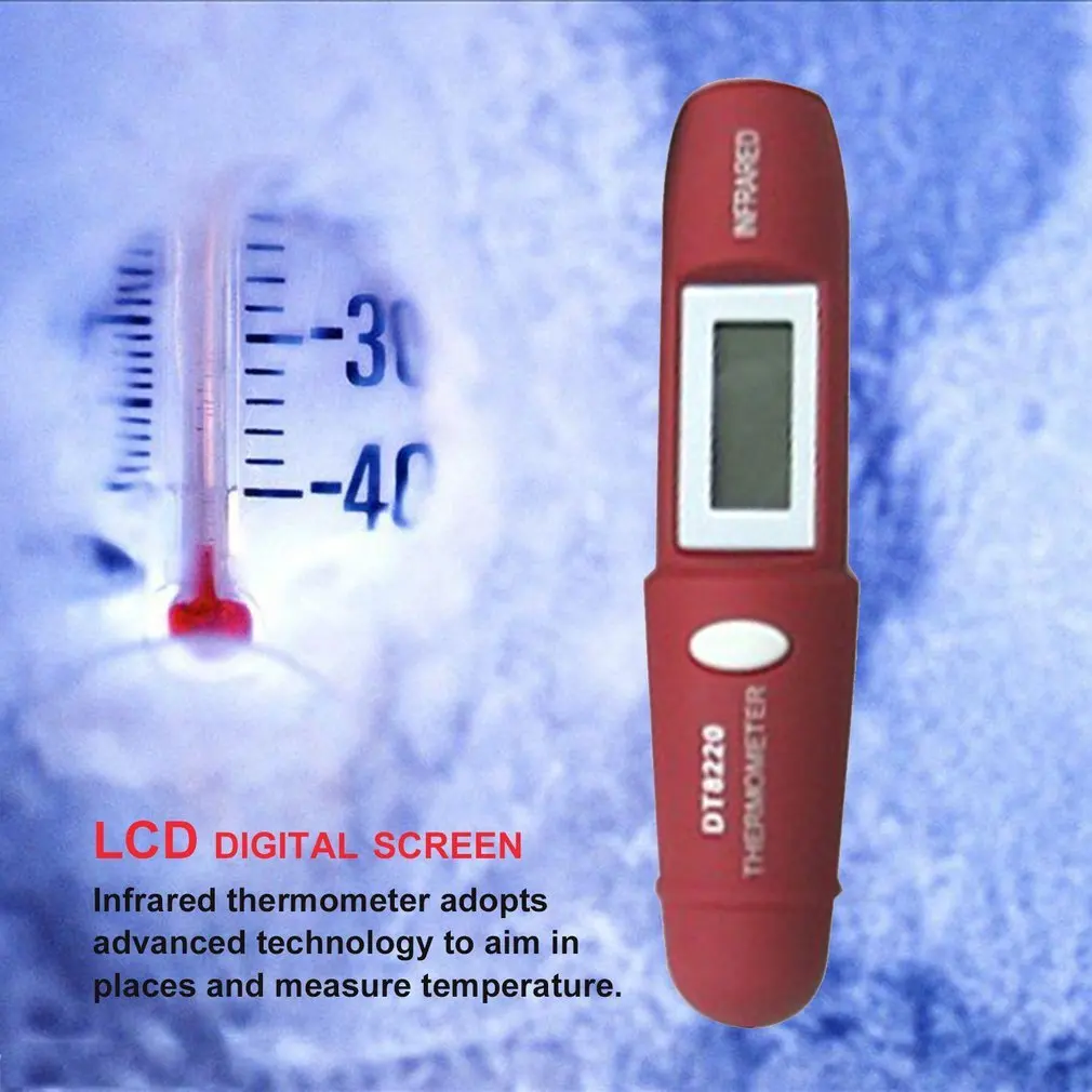 

New Portable Digital IR Infrared Thermometer Baby Adult Body LCD Non-Contact High Precision Laser Temperature Meter for Home Use