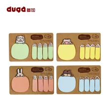 Nuevo lindo Animal Kawaii conejo coreano material de oficina de oveja Bloc de notas Scrapbooking StickyNotes libro marcador de pegatina de papel Stick(China)