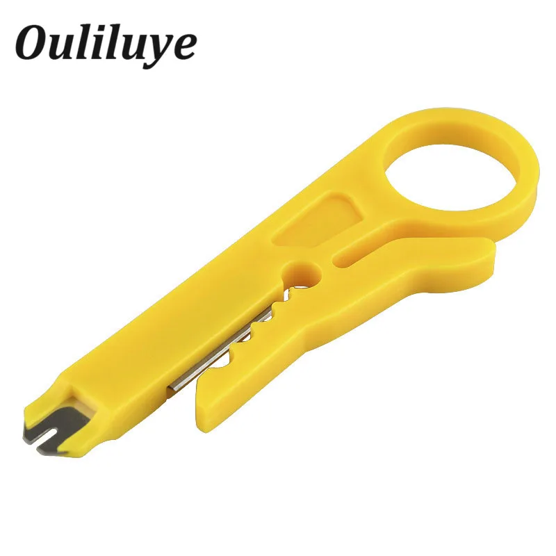 

Yellow Color Multifunctional Pliers Crimping Pliers Cable Stripper Wire Cutter Tool Cutting Pliers Wire Cutter Stripping Knife