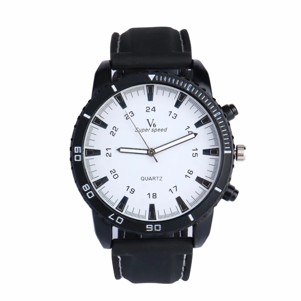 

Duobla Sport Large Dial Men Women Faux Leather Band Quartz Wrist Watch Couple Gift Fashion Watches Men relojes para hombre 40Q
