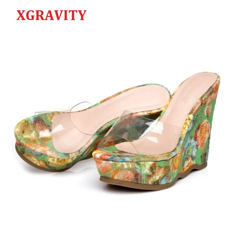 XGRAVITY New 2020 Summer High Heel 