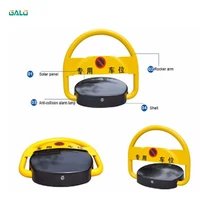 Portable solar remote control parking space protector car parking lock battery powered remote control private parking lock