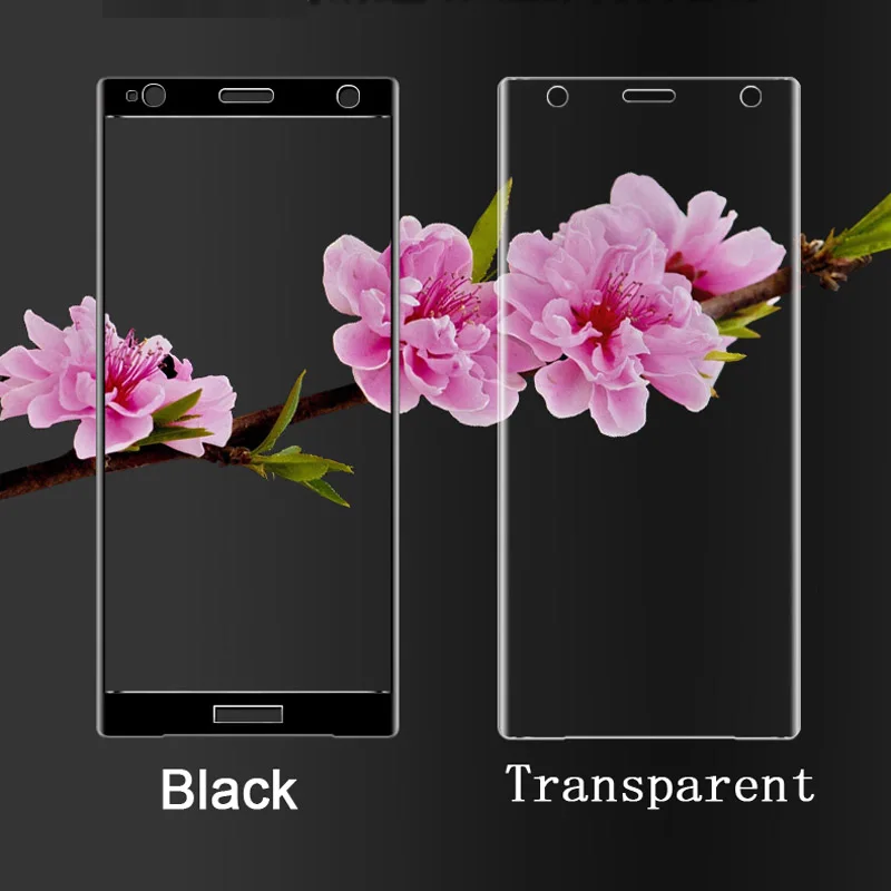 3D закаленное стекло ЖК изогнутый для Sony Xperia XZ2 Полный экран протектор Защитная