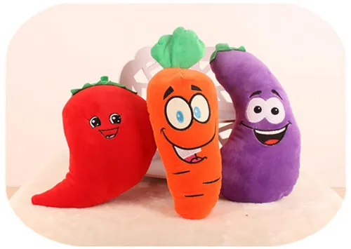 plush vegetables cartoon toys gift soft 10