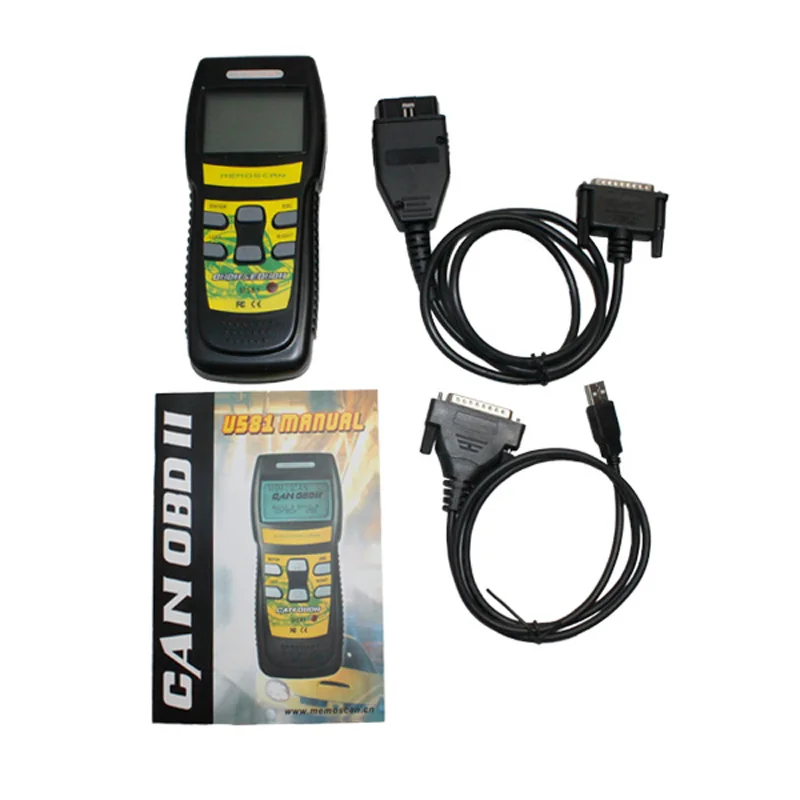Диагностический сканер Memscan U581 OBD2 инструмент для диагностики в режиме реального