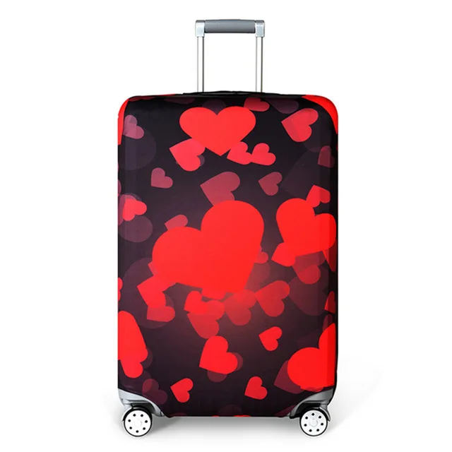 Пылезащитный чехол для багажа, аксессуары для путешествий, эластичная ткань, защитный чехол для чемодана, Suitable18-32 дюймов, чехол для костюма, чехол на колесиках - Цвет: A6