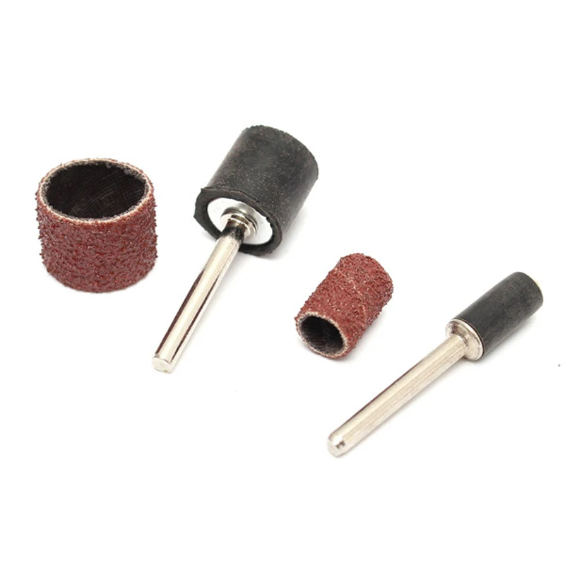 98pcs/set  Brass Steel Wire Brushes Polishing Wheels Sand Drum kit for Rotary Tool