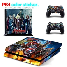 Hot Sale for PS4 Skin 1 Set Body Skins For Play station 4 Sticker Decal Cover + 2 Controller Sticker ps4 accessories