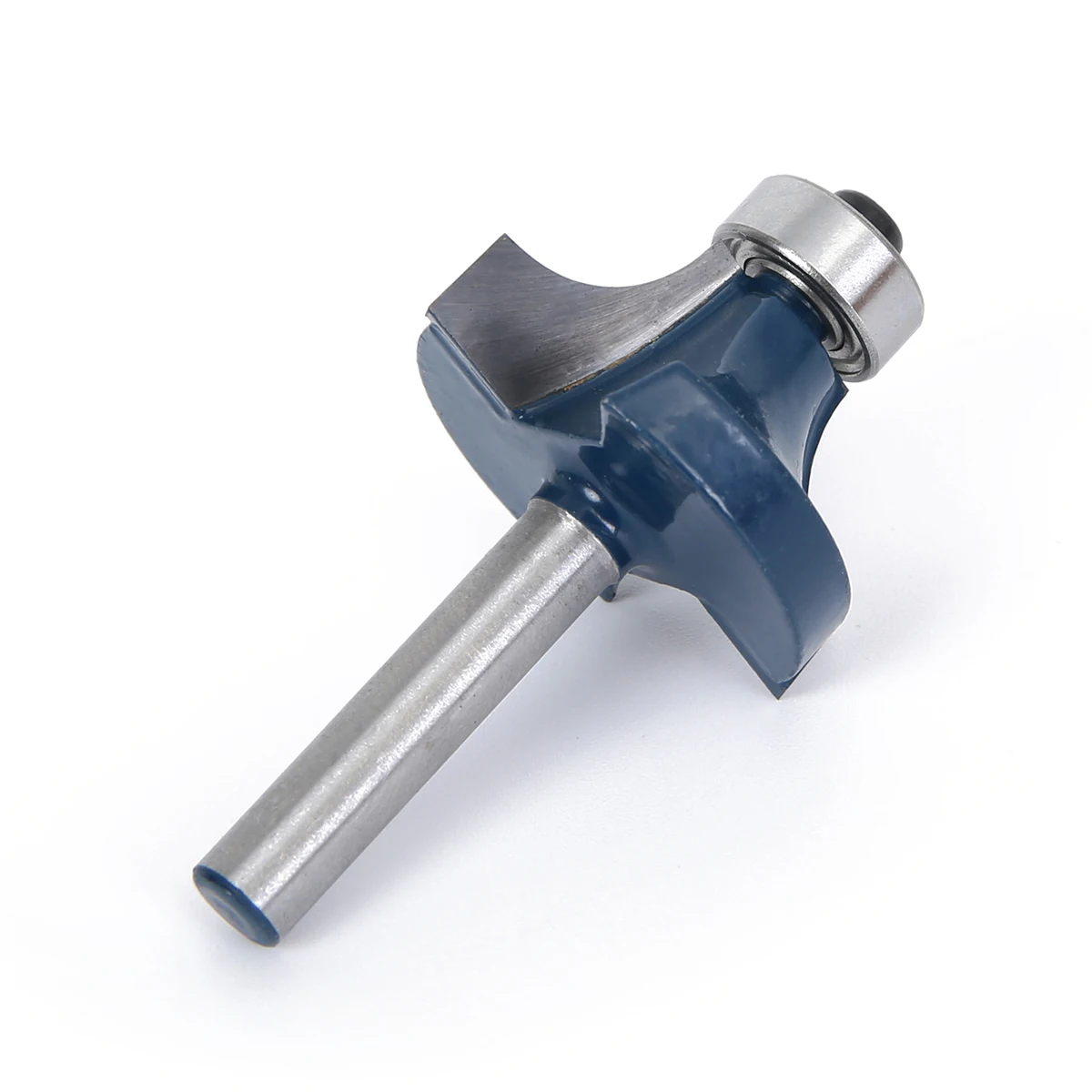 1pc Round Over Router Bit 1/4" Shank 3/4" Radius Milling Cutter Durable Woodworking Cutter for Cutting Engraving Metal Wood