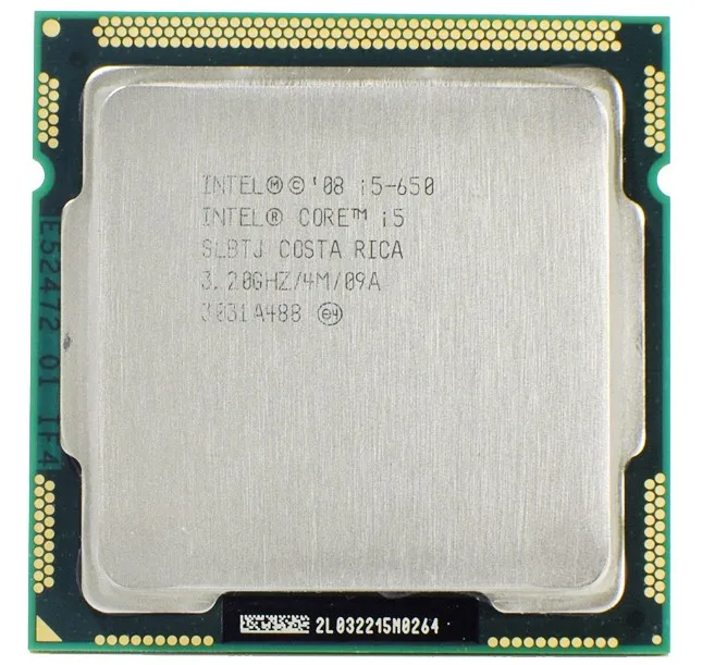 Toestand stijl video Used Intel Core I5 650 3.20ghz 4m Slblk Slbtj Computer Cpu Processor - Cpus  - AliExpress