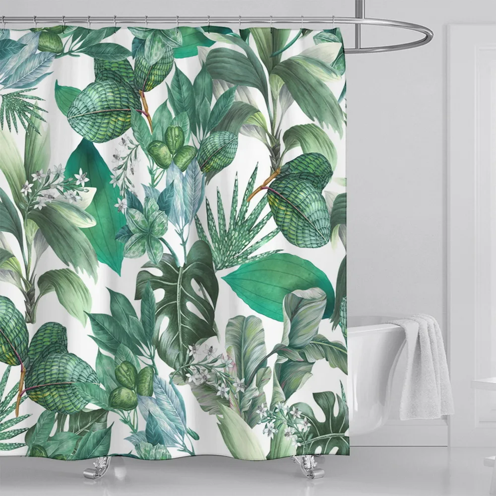 

Bathroom Bathing Curtains 3D Digital Printing Full Polyester Waterproof Shower Curtain Waterproof Shower Curtain