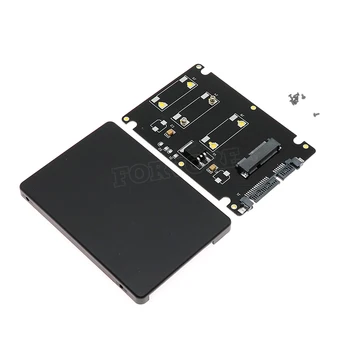 

Mini PCIE mSATA SSD Enclosure to 2.5 Inch SATA Adapter mSATA SATA Converter Card with Case