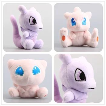 

3 Styles Anime Figure Dolls Mew & Mewtwo Cute Plush Toys Children Gift & Toy 11-16 CM