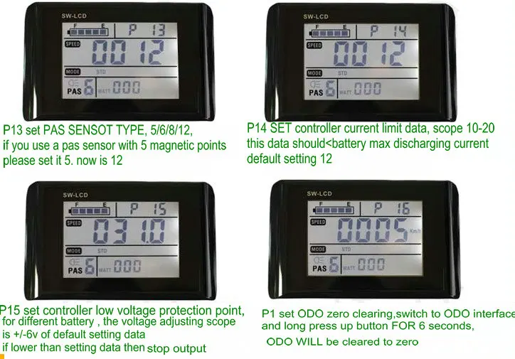 W900 DISPLAY setting13-16